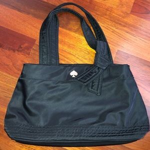 kate spade black nylon purse